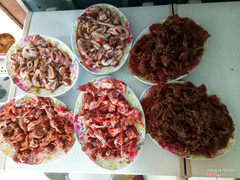 Đặc sản bò nướng chảo,mực nướng chảo, diềm nướng 