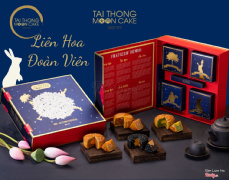 Bộ Lễ Hộp Bánh Trung Thu Liên Hoa Đoàn Viên