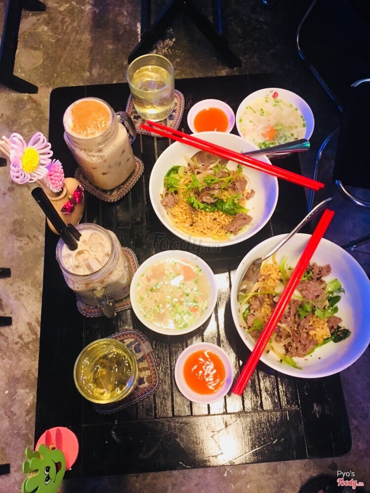 Trà sữa flan, trà Thanh Xuân, mì trộn bò trứng, trời ơi ngon xễu, đừng ăn, ăn ghiền thiệt đó