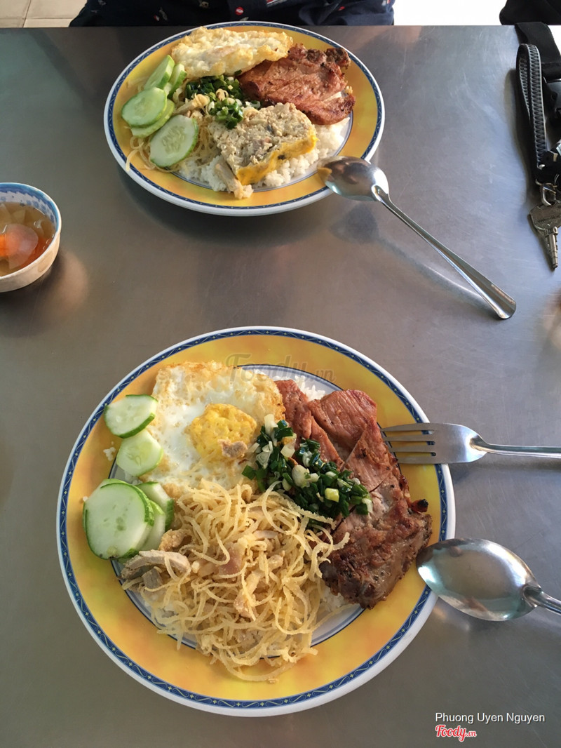 sườn bì trứng và sườn bì chả trứng nhe