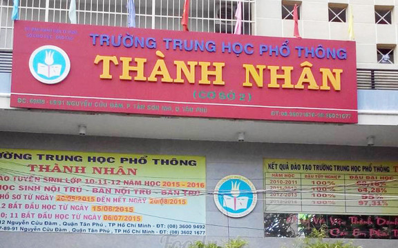 Trường THPT Thành Nhân ( Cơ Sở 2 )