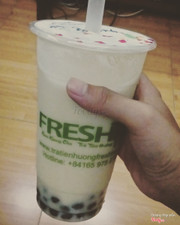 Trà sữa hoa lài bơ 