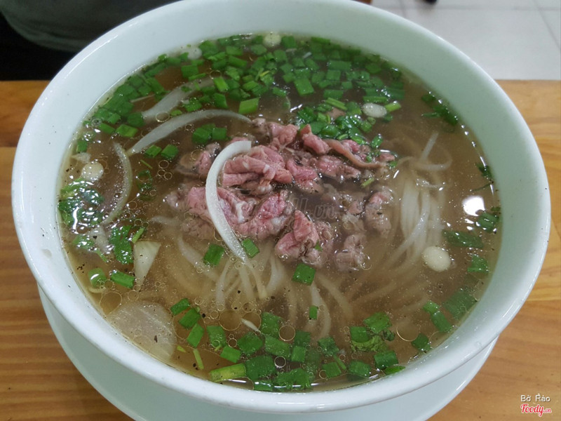 Phở bắp hoa