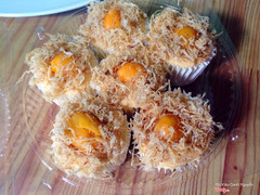 cupcake trứng muối chà bông _ Thích món này nhất
