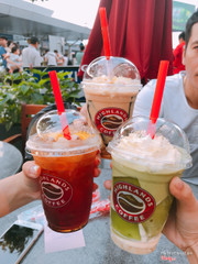 Freeze matcha new , caramel coffe , trà vải