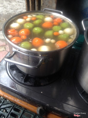 Bánh trồi tàu . Sủ zìn