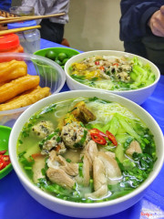 bún mọc dọc mùng