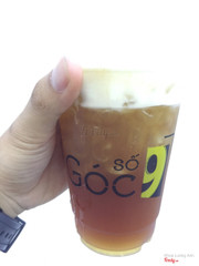 Trà Đào Macchiato