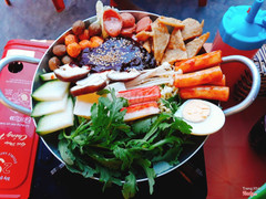 Lẩu tokbokki seafood