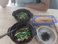 Cháo ếch 😊😊😊mè đen