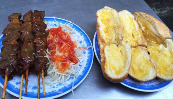 Bánh Mì Bò Nướng - Giải Phóng