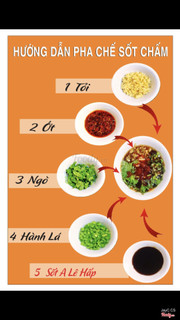 Nước chấm đặc biệt của quán