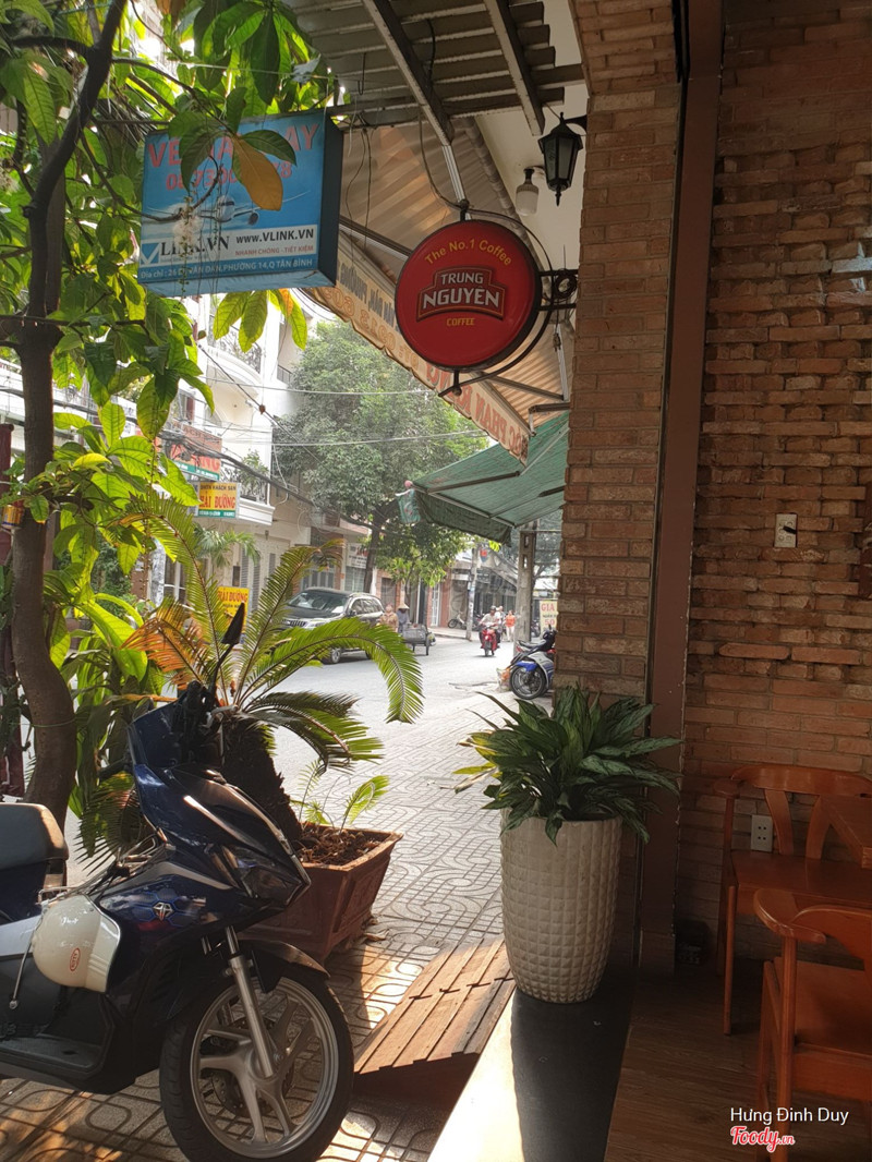Mặt tiền quán.