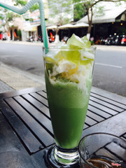 matcha bạc hà