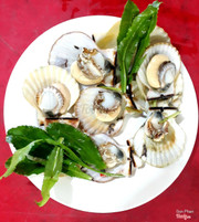 sò điệp nướng