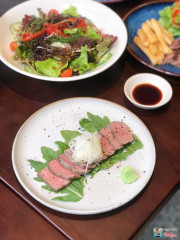 Roast beef sốt wasabi 