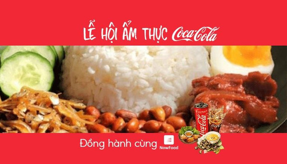 FoodFest - Makiucha - Gà Rán, Burger & Cơm Dừa Malaysia - NowFood x Coca