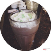 Chôc mint frappuchino