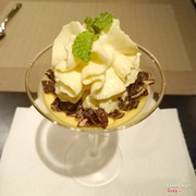 Món tráng miệng, mình không nhớ rõ tên nhưng đây là món đặc trưng của quán, chắc chắn nhân viên sẽ tư vấn cho bạn #dessert