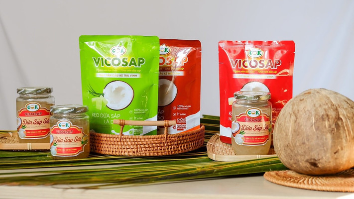 VICOSAP - Sản Phẩm Dừa Sáp - KDC Hưng Phú