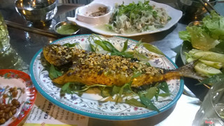 Cá Cam Nướng 40k , cá rât tươi và ngọt thịt