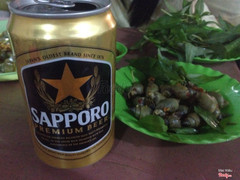 Ốc cà na rang muối ớt<a class='hashtag-link' href='/ho-chi-minh/hashtag/sapporopremiumbeer-188774'>#SapporoPremiumBeer</a>