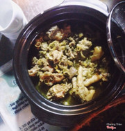 Gà nấu rượu mận