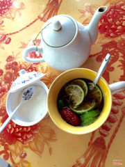 #trà_cúc quá hoàn hảo cho một chiều đông