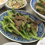 bò xào cải