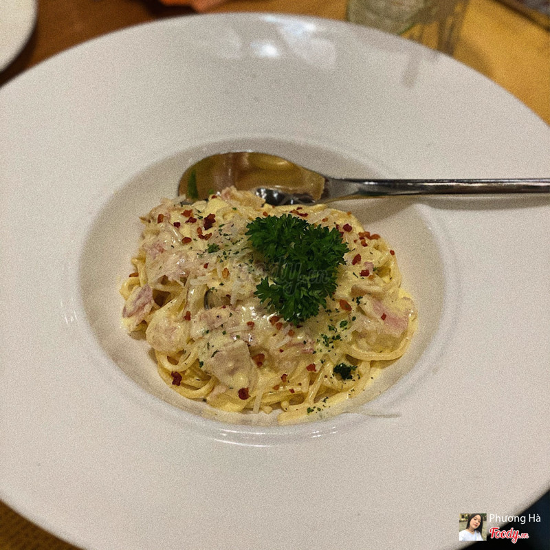 Mì carbonara