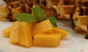 Mango Waffle