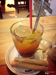 Trà đào - món hot ở quán 