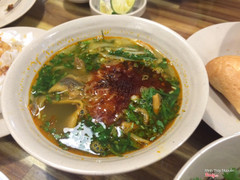 sup lươn bánh mì