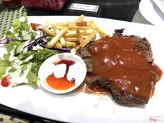 beefsteak sốt BBQ