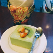 Matcha mousse