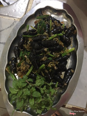 Ốc đinh xào dừa