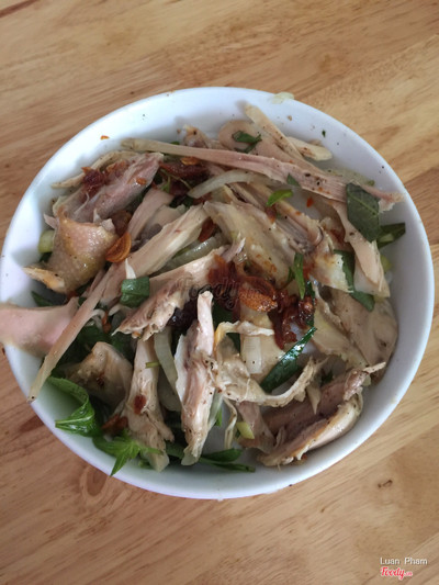 Bánh ướt lòng gà
