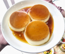 Bánh flan trứng gà ta