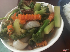 Đường kính của dĩa là 22cm