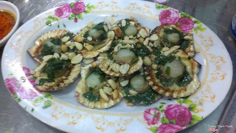 sò điệp mỡ hành