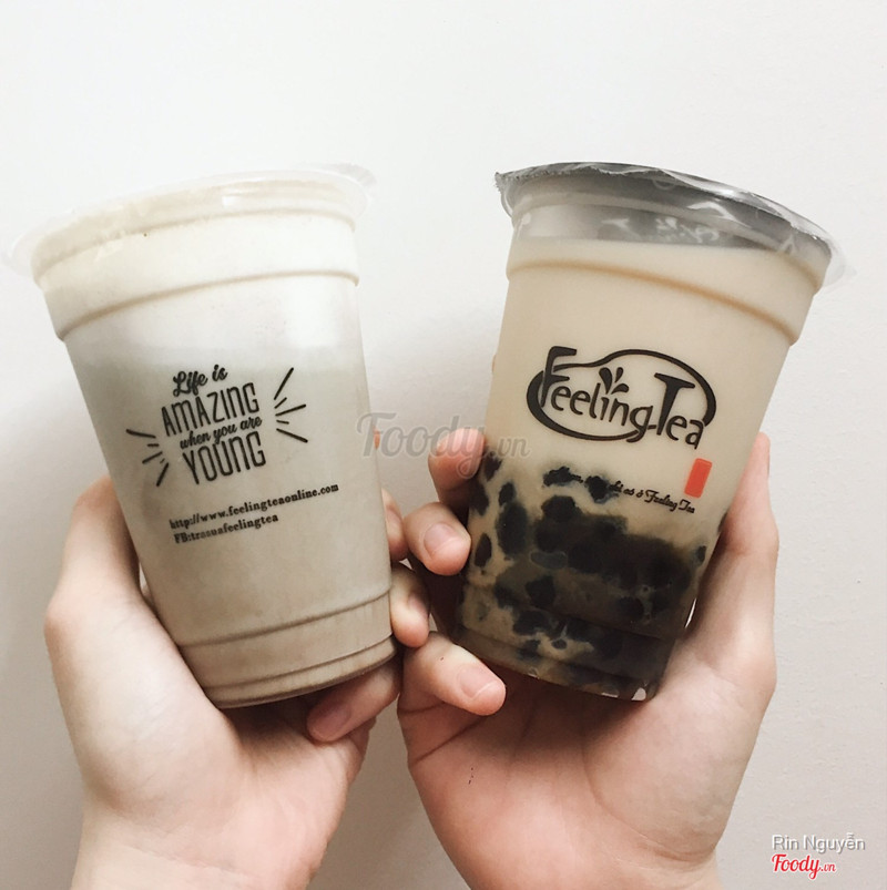 Chocomint + trà bá tước trân châu đường đen