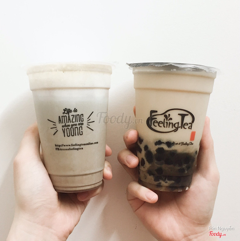 Chocomint + trà bá tước trân châu đường đen