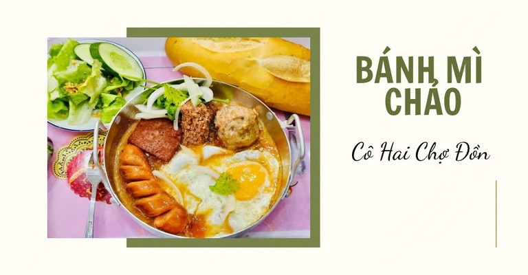 Cô Hai Chợ Đồn - Bánh mì chảo & Xíu mại nóng & Cà phê muối  - Bùi Hữu Nghĩa