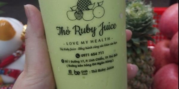 THỎ RUBY JUICE - Nước Ép, Sinh Tố & Trà Trái Cây - Đường 12