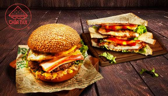 Sandwich - Hamburger Chía Núi - Minh Phụng