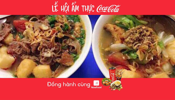 FoodFest - Anh Béo - Bún & Bánh Đa Trộn - Vĩnh Hưng - NowFoodxCoca-Cola