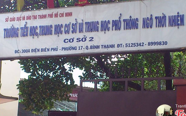 Trường TH - THCS và THPT Ngô Thời Nhiệm - Cơ Sở 2