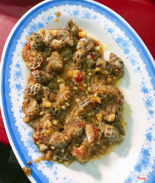 ốc hương xào tỏi