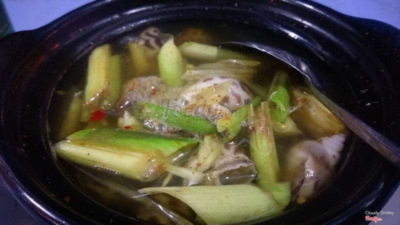 Ốc hương hấp sả 50k