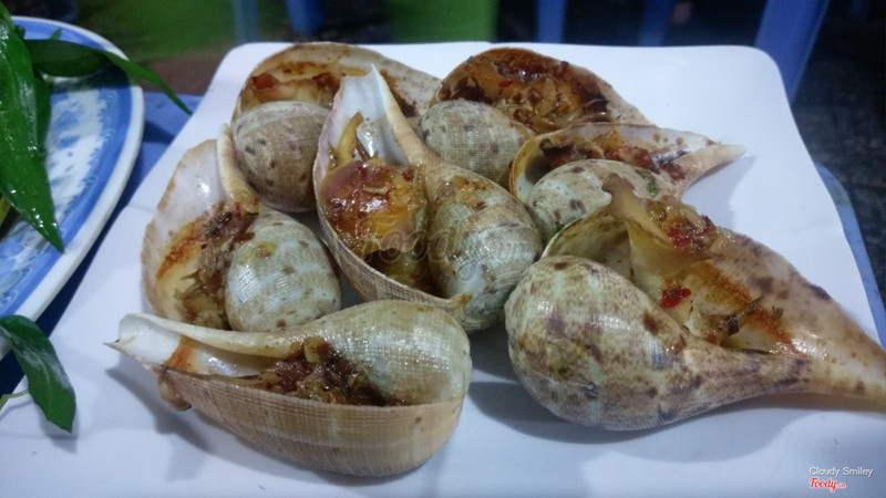 ốc muông nướng muối ớt 40k